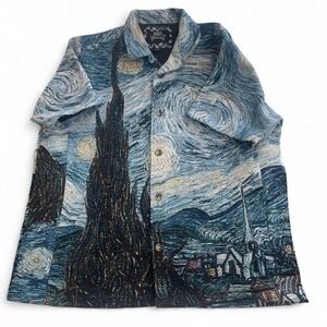 Men's rebel vengeance tapestry shirt